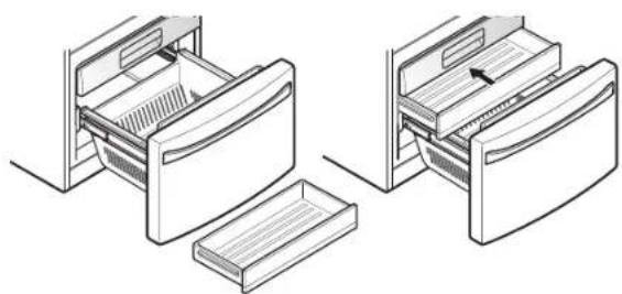 KENMORE 795.74077 - Middle Drawer - 2