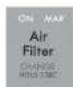 KENMORE 795.74077 - Air Filter Reset - 1