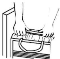 KENMORE 665.14733 - Pour retirer un sac plein - 2