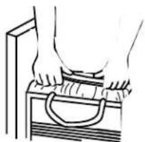 KENMORE 665.14733 - Para quitar una bolsa llena - 2