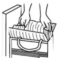 KENMORE 665.14733 - Pour retirer un sac plein - 1