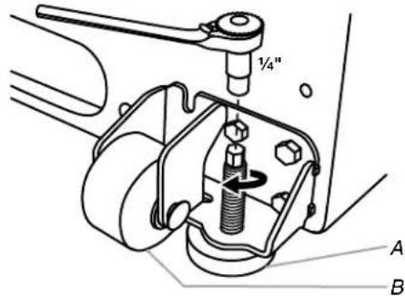 1/4" A B