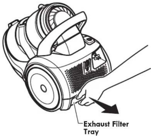 Exhaust Filter Tray