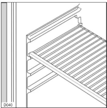JUNO JKU4021 - Movable shelves - 1