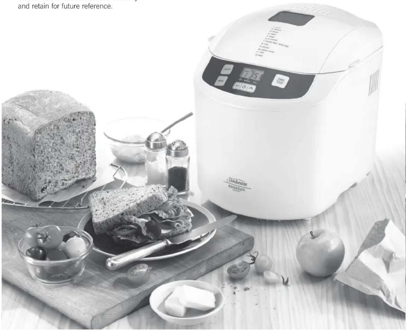 SUNBEAM Bakehouse Compact BM2500 - Automatic dough & bread maker - 2