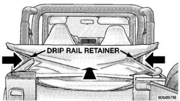 DRIP RAIL RETAINER 80b89718