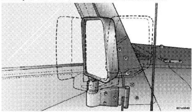 Technical diagram of a mechanical assembly with no visible text or symbols