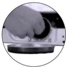 EDESA L-511 - CLEANING THE ACCESSIBLE FILTER - 5