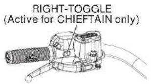 Indian Chief Vintage (2014) - Instruments, Features and Controls Instrument Cluster (CHIEFTAIN) Multi-Function Display (MFD) - 2