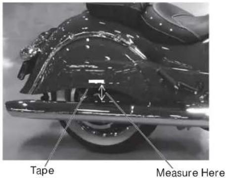 Indian Chief Vintage (2014) - Rear Shock Preload (Ride Height) Inspection - 1