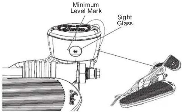 Indian Chief Vintage (2014) - Rear Brake Fluid Level - 1