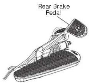 Indian Chief Vintage (2014) - Rear Brake Pedal - 1