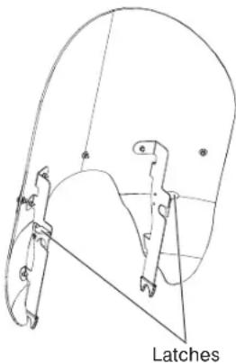 Indian Chief Vintage (2014) - Windshield Removal (CHIEF) (if equipped) - 1