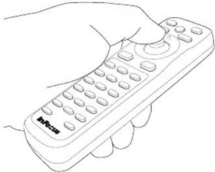 INFOCUS LP630 - Using the Remote Control - 1