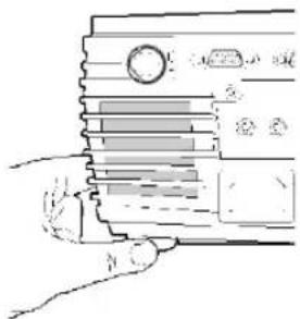 INFOCUS LP630 - To Raise the Projector - 2