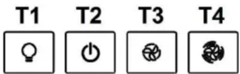 T1 T2 T3 T4