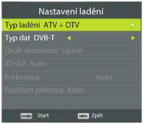 ECG 24 H03T2S2 - Výběr způsobu automatického ladění - 1