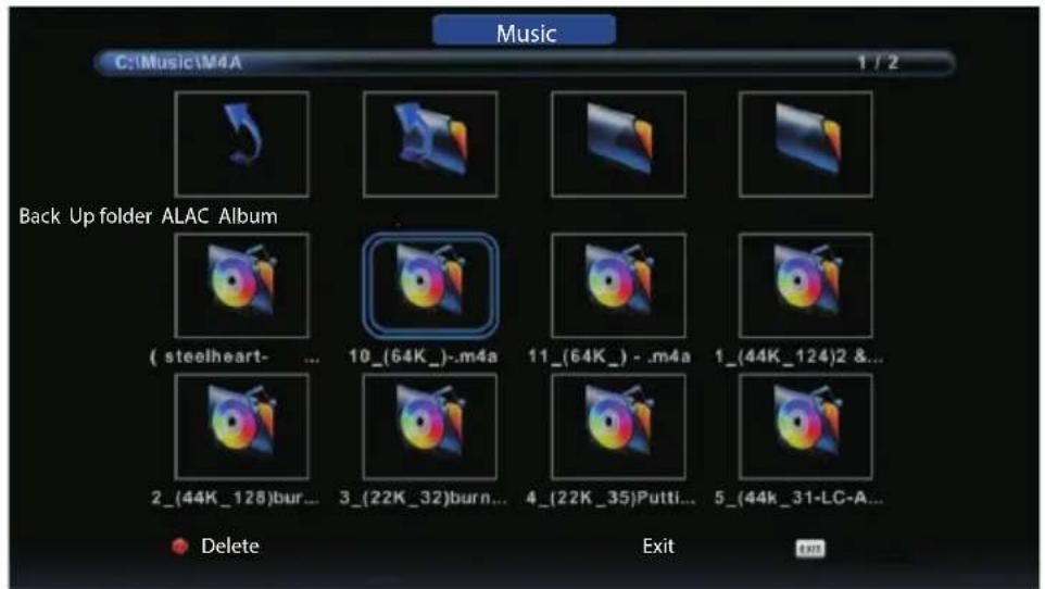 Music C:\Music\M4A 1 / 2 Back Up folder ALAC Album ( steelheart- ... 10_(64K_)-.m4a 11_(64K_) - .m4a 1_(44K_124)2 &... 2_(44K_128)bur... 3_(22K_32)burn... 4_(22K_35)Putti... 5_(44k_31-LC-A... Delete Exit