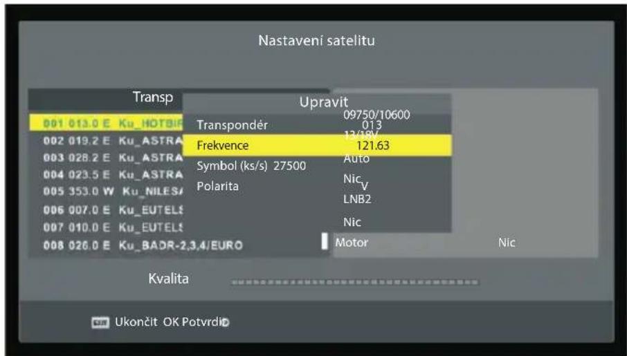ECG 24 H03T2S2 - Nastavení satelitu - 3