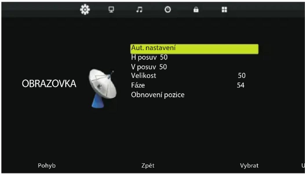 ECG 24 H03T2S2 - Nabídka Obrazovka - 1