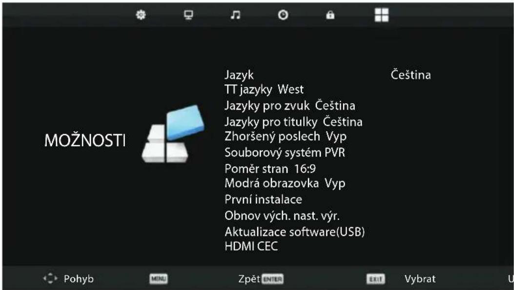 ECG 24 H03T2S2 - Nabídka Možnosti - 2