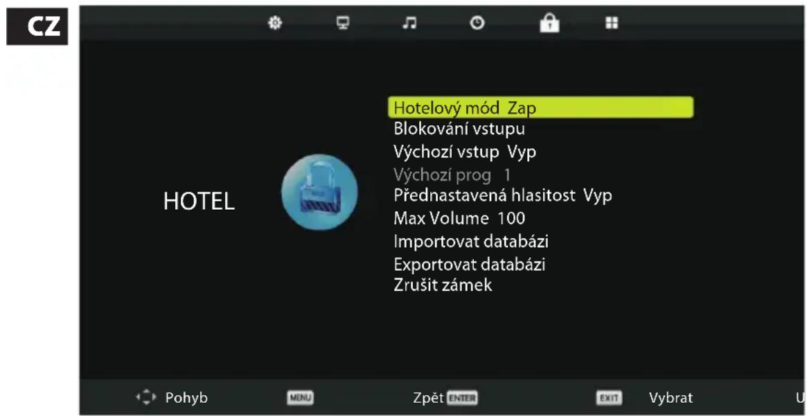 ECG 24 H03T2S2 - Hotelový režim (vyžaduje podporu hotelového módu) - 1