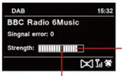 DAB 15:32 BBC Radio 6Music Singnal error: 0 Strength: