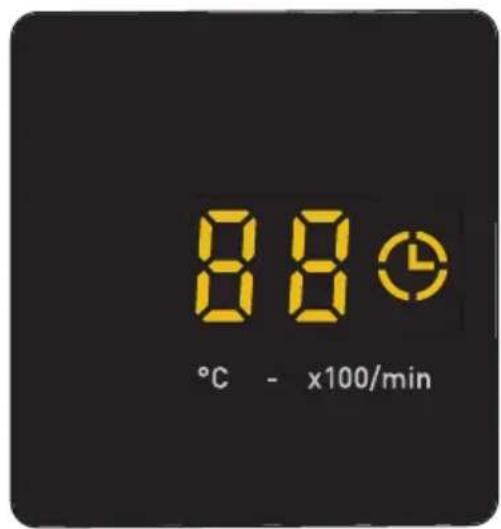 88 °C - x100/min