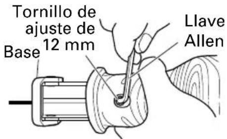 Tornillo de ajuste de Base 12 mm Llave Allen