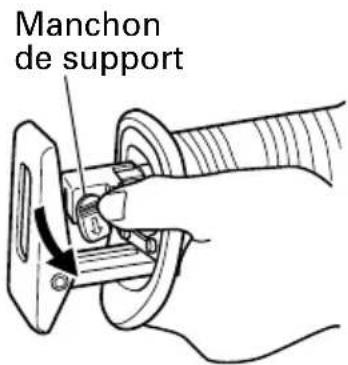 HITACHI CR 18DL - Démontage de la lame - 3