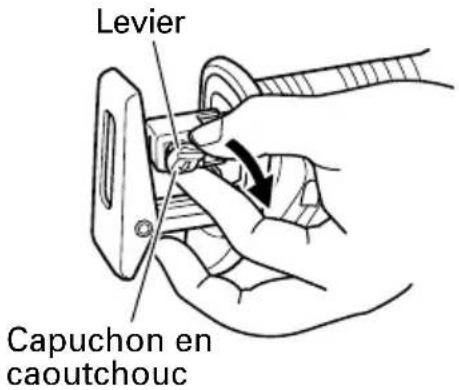 Levier Capuchon en caoutchouc
