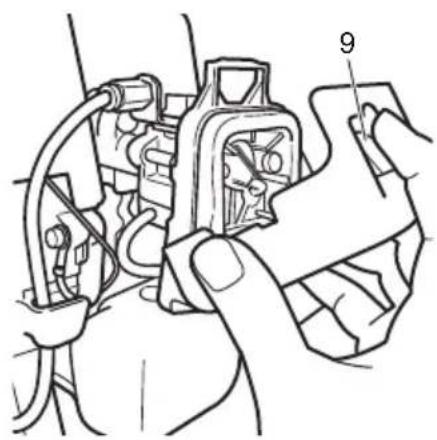HITACHI CG 22EAS(SLP) - Throttle wire / stop cord - 1