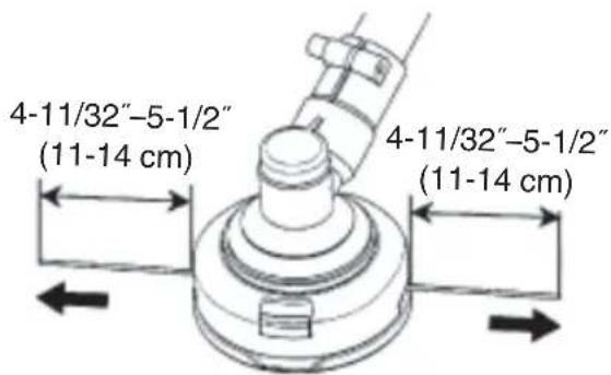 4-11/32"-5-1/2" (11-14 cm) 4-11/32"-5-1/2" (11-14 cm)