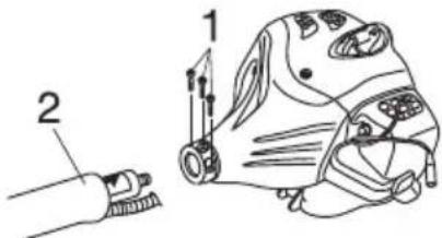 HITACHI CG 24EKS(L) - Eje de distribución a motor (Fig. 1) - 1