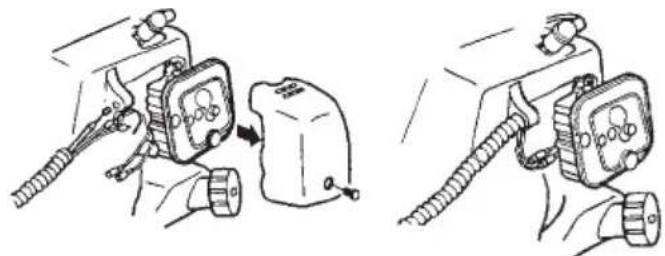 HITACHI CG 24EKS(L) - Câble de commande des gaz / câble de marche- arrêt - 1