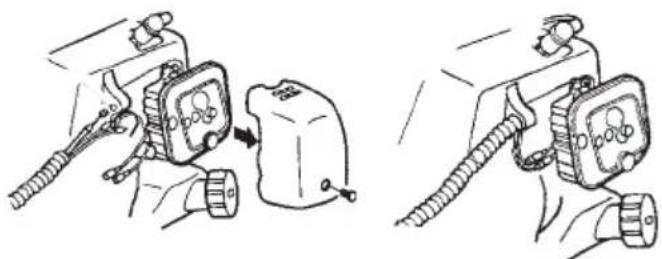 HITACHI CG 24EKS(L) - Cable del acelerador / cable de parada - 1