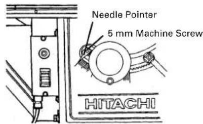 Needle Pointer 5 mm Machine Screw HITACHI