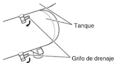 Tanque Grifo de drenaje