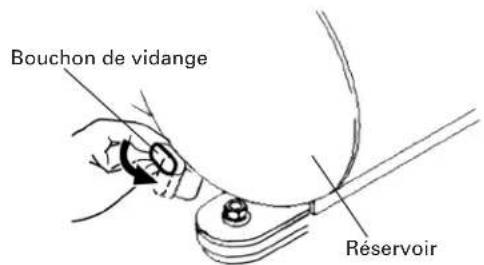 Bouchon de vidange Réservoir