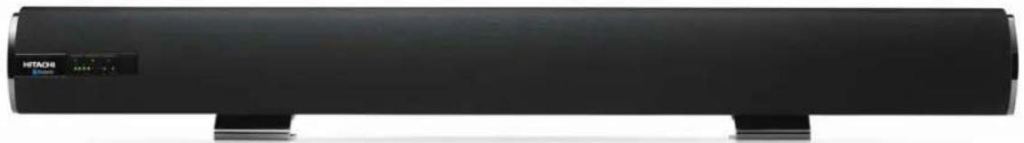 HITACHI HSB32B26 - Unpacking the Sound Bar and Accessories: - 1