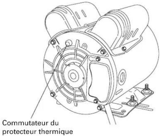 Commutateur du protecteur thermique