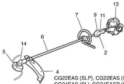 CG22EAS (SLP), CG22EAS (S CG24EAS (SL), CG24FASR (S