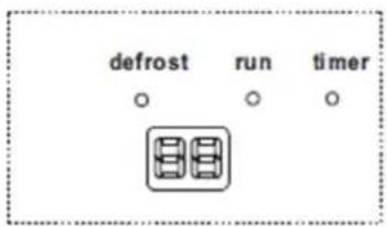defrost run timer ○ ○ ○
