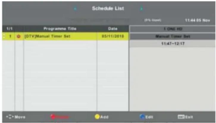 Grunkel LED-20H HDT2 - Lista de agenda - 1