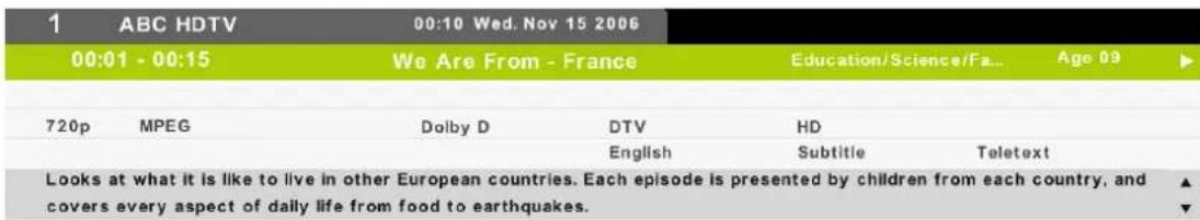 1 ABC HDTV 00:10 Wed. Nov 15 2006 00:01 - 00:15 We Are From - France Education/Science/Fa... Age 09 ▶ 720p MPEG Dolby D DTV HD English Subtitle Teletext Looks at what it is like to live in other European countries. Each episode is presented by children from each country, and covers every aspect of daily life from food to earthquakes.