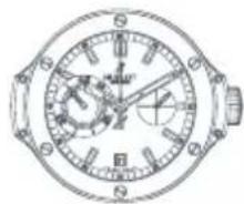 HUBLOT Big Bang Unico White Ceramic 411.HX.1170.HX - For models 716/732/748 - 3