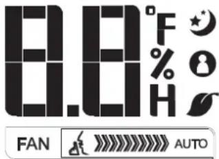 8.8°F %H FAN AUTO