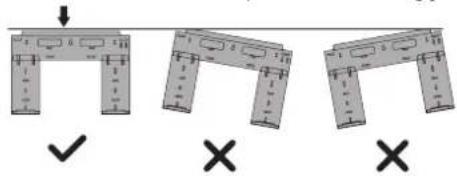 SAMSUNG AR12TXHQBWKN - DIMENSIONI DELLA PIASTRA DI MONTAGGIO - 1