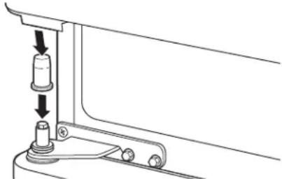 GE PFS22MBSBB - REHANG REFRIGERATOR DOOR - 1