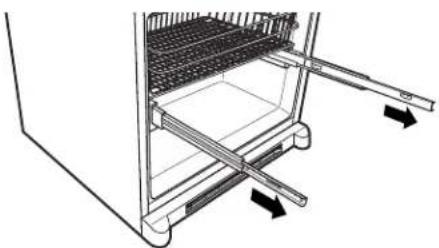 GE PFS22MBSBB - ① ATTACH AND SECURE THE DRAWER FRONT TO THE SLIDES - 1
